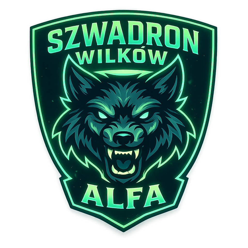 Emblemat Szwadronu Wilków Alfa